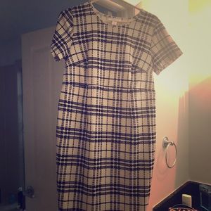 Motherhood Maternity black/white pattern dress